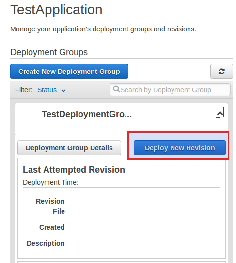 Deploy new revision Deploy new revision